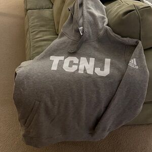 Adidas Gray TCNJ Pullover Hoodie